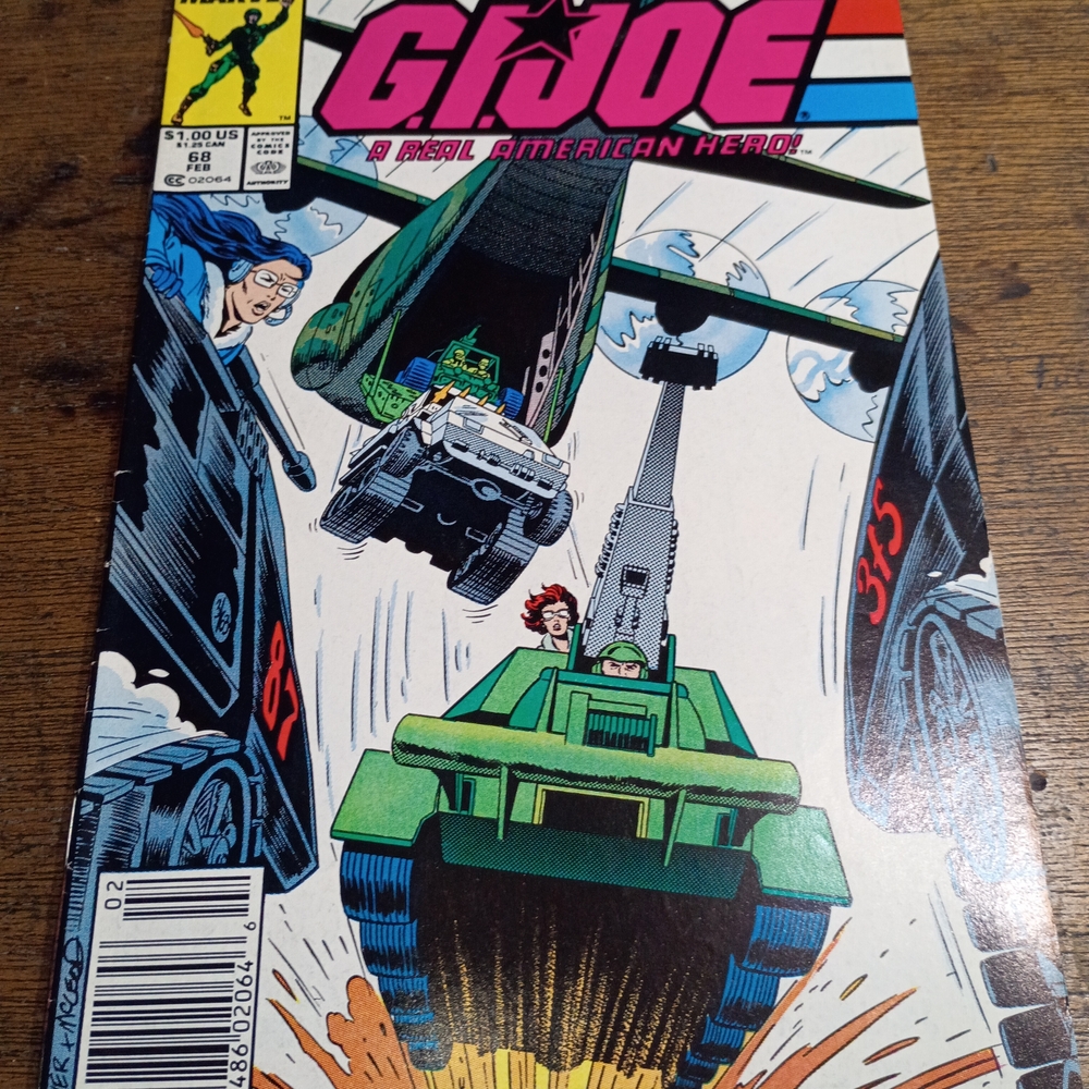 GI Joe Issue 68 Marvel Comic